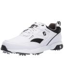 FootJoy Men's Sneaker Golf Shoes White/Black 10 - Previous Season Style - Buy Online on GoSupps.com