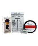 Rockwell Razors 6C Shave Kit - Gunmetal | Includes 4-Month Supply of Swedish Stainless Steel Blades - Premium Shaving Experience - Buy Online on GoSupps.com