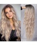 Buy Witness Blond Long Curls Wig for Women - 70 cm Natural Look - Middle Part Fashion Wig VD066 - Buy Online on GoSupps.com
