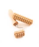 Tuuli Body and Face Roller Set - Multi-Functional Wooden Massage Tools for Muscle Tension Relief & Skin Health - 2 Piece Set A - Buy Online on GoSupps.com