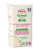 Love & Green Maxi Squares - Organic Cotton 70 pcs | Eco-Friendly Cotons Maxi Carr s BIO - Buy Online on GoSupps.com