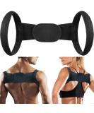 Posture Corrector for Men & Women - Adjustable Back Brace for Pain Relief & Support | Breathable Spinal Alignment Humpback Orthosis - Buy Online on GoSupps.com