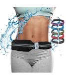 WATER-RESISTANT Running belt FOR MEN, Running fanny pack WOMEN, Running phone holder FITS MOST CELL PHONE, Running waist packs, REFLECTIVE Phone holder for running, Running bag, Money belt Black - Buy Online on GoSupps.com
