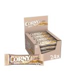 Corny BIG White Chocolate Cereal Bars - 24 Pack (40g Each) | Delicious White Chocolate Snack | International Shipping Available - Buy Online on GoSupps.com