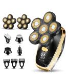 Bald Men's Cordless Rotary Electric Head Shavers - Waterproof & Rechargeable - Buy Online on GoSupps.com