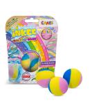 Inkee Rainbow |3-pack fragrant children bombs baths with 3 different layers of paint (pink yellow and blue) marshmellow fragrance with almond oil 3x rainbow bombs with almond oil - Buy Online on GoSupps.com
