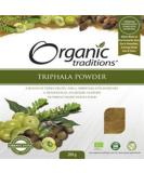 Organic Traditions Triphala Powder 200g - Pure and Organic Herbal Supplement - Buy Online on GoSupps.com