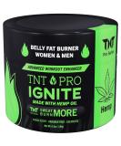 TNT Pro Ignite Belly Fat Burner Sweat Gel with Hemp Pain Relief - 6.5 oz Jar for Weight Loss & Cellulite Slimming - Men & Women - Buy Online on GoSupps.com