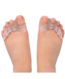Soft Silicone Gel Toe Separator for Hallux Valgus Relief - Bunion Spreader for Men & Women | International Shipping Available - Buy Online on GoSupps.com