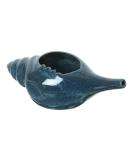 Qimacplus Leak Proof Durable Ceramic Neti Pot Non-Metallic and Comfortable Grip | Microwave and Dishwasher Friendly Natural Treatment for Sinus and Congestion Attractive Designed (Dark Blue) - Buy Online on GoSupps.com