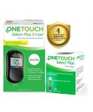 ONETOUCH Select Plus Simple Glucometer Kit: Accurate & Virtually Painfree Blood Sugar Testing - Buy Online on GoSupps.com