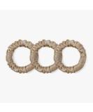 Lilysilk 100% Silk Hair Tie for Women Ponytail Holder Hair Bands Multi-way Packs (3 Thin Coffee Rings) - Buy Online on GoSupps.com