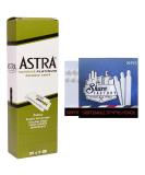 The Shave Factory Ultimate Shaving Kit of 100 Astra Superior Platinum Double Edge Razor Blades with 20 Free The Shave Factory Styptic Matches - Smooth Shaves and Quick Relief Combo - Buy Online on GoSupps.com