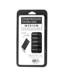 Pacific Arc Compressed Charcoal Sticks Medium 12 Pack - Drawing, Sketching, Shading - Buy Online on GoSupps.com