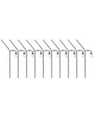 Zite Fishing Anti Tangle Boom Tubes Set - 10 PCS Metal Sleeve Spacer - Essential Carp Fishing Feeder Accessories - Buy Online on GoSupps.com