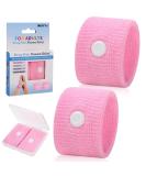 MEIYYJ Travel Sickness Bands for Adults and Kids - Sea Sickness Wristbands for Cruise - Motion Sickness Relief - Pink - Buy Online on GoSupps.com