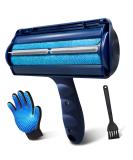Top 2.0 Animal Hair Remover Lint Roller - Reusable Pet Lint Brush for Dog & Cat Hair - Effective for Furniture Bedding & Couch - Blue - Buy Online on GoSupps.com