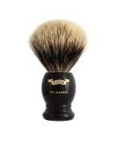 Plisson Shaving Brush Size 12 - Black European Bristles for Superior Shaving Experience | International Shipping Available - Buy Online on GoSupps.com