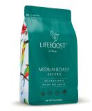 Lifeboost Coffee Ground Medium Roast Coffee - Low Acid Single Origin USDA Organic Coffee - Non-GMO Ground Coffee Third Party Tested For Mycotoxins & Pesticides - 12 Ounces GROUND Medium Roast 12 Ounce (Pack of 1) - Buy Online on GoSupps.com