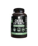 Pure Okra Extract Capsules - 365 Count | Lab Verified, No Fillers | 100% Original Ingredients - Buy Online on GoSupps.com