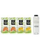 Buy Intick Sugar-Free Iced Tea | Peach & Lemon Instant Drink Powder | Vegan Low-Calorie Vitamin C | 1L Bottle + 4x12 Sticks for Iced Refreshment - Buy Online on GoSupps.com