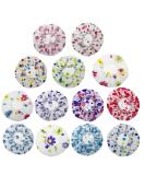 LJY 13-Piece Shower Cap Set - Waterproof Plastic Hair Caps for Women - Perfect for Bathing, Salons, and Spa - Buy Online on GoSupps.com