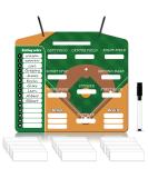 Geyee 34 Pcs Magnetic Dugout Coaching Board Baseball Include 30 Lineup Cards Magnetic Baseball Lineup Board Softball Lineup Board for Dugout  2 Snap Hooks and Pen for Dugout Display Baseball Simple - Buy Online on GoSupps.com