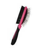 Bugalugs 2 in 1 Dog brush & Cat brush for dogs puppy cat & kitten brush double sided long & short haired pet brush removes loose hair Cat & Dog brushes for grooming stimulates the skin - Buy Online on GoSupps.com