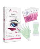 Beauty7 Pre-cut Wax Strips for Face & Eyebrow Shaper - 24pcs Cold Waxing Strips + 4 Cleaner Oil Wipes, Facial Hair Removal Solution - Buy Online on GoSupps.com