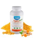 One Planet Nutrition Nano Curcumin 500 mg, Turmeric Curcumin Water Soluble Supplements, Nanoparticle-encapsulated Curcumin, Better Absorption, Turmeric Capsules - 120 Veggie Capsules Curcumin 500mg 120c - Buy Online on GoSupps.com