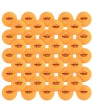 Click N' Play 3-Star Ping-Pong Balls - 50pcs Orange-Colored Bulk Beer Pong Balls for Professional Training and Tournament Play - Buy Online on GoSupps.com