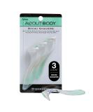 Kai About Body Bikini Shavers - Gentle Razors for Shaving, Trimming & Exfoliating - Includes 3 Beauty Groomers - Buy Online on GoSupps.com