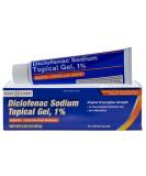 Topical Arthritis Pain Relief Gel Diclofenac Sodium 1% (NSAID) by GeriCare- Hand Wrist Elbow Foot Ankle Knee Extra-Strength Arthritis Pain Reliever- Anti-inflammatory Arthritis Pain Treatment- 3.53oz - Buy Online on GoSupps.com