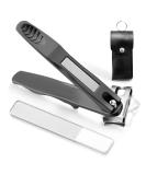 Ergonomic Toe Nail Clippers for Seniors - 360 Rotating Long Handle Clipper for Thick Toenails | Premium Steel with Glass File - Ideal for Men & Women - Buy Online on GoSupps.com
