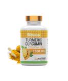 Turmeric Curcumin Capsules with Black Pepper 1500mg - 270 Capsules | 3 Month Supply | Non-GMO, Made in USA - Buy Online on GoSupps.com