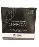 Delfanti Milano Charcoal Purifying Night Cream 1.7 oz - Made in Italy | Best International Shipping & Skin Care Benefits - Buy Online on GoSupps.com