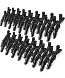 80 Pack Alligator Hair Clips - Wide Teeth Salon Styling Clips for Women - Buy Online on GoSupps.com