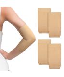 Vicenpal 2 Pairs Full Forearm Tattoo Cover Up Compression Sleeves Band Concealer Support UV Arm Sleeves for Women Men(Nude 7.1 x 3.9 Inch) 7.1 x 3.9 Inch Nude - Buy Online on GoSupps.com