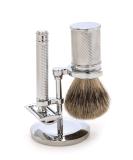 Baxter of California Safety Razor Set for Men | Limited Edition Gift Set with Shave Brush | Perfect Holiday Gift for Him - Buy Online on GoSupps.com