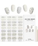 Kalolary Gel Nail Polish Strips 32PCS Nail Gel Art Sticker Waterproof Full Nail Wraps Decal Sets with Nail File and Stick for Women Girls Nail Art Decor (UV/LED Lamp Required) (A) - Buy Online on GoSupps.com
