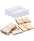 400 Fleece Wax Strips & Wooden Sticks for Hair Removal - Soft Wax Depilatory Kit for Legs Face & Intimate Areas - Buy Online on GoSupps.com
