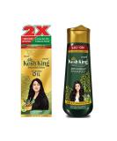 Kesh King Ayurvedic Scalp and Hair Oil 300ml & Anti Hairfall Shampoo 340ml Combo - Buy Online on GoSupps.com