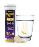 NuBest Tall Fizzy - Probiotic & Calcium Tablets for Kids & Teens | Bone Strength Immunity Digestive Health | Orange Effervescent - Shop Internationally - Buy Online on GoSupps.com
