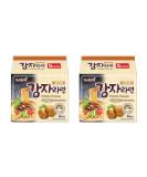 Samyang Potato Flavour Instant Noodle Ramen Suitable For Vegetarian (Pack of 10) by CNMART - Buy Online on GoSupps.com
