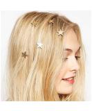 Yheakne boho-star hair coil vertebrae spiral hair needles gold-colored hair plugs twisted star hair ring vertebrae hair coil decorative hair accessory 5 pieces (star) - Buy Online on GoSupps.com