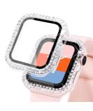 KADES Compatible for Bling Apple Watch Protective Case with Built-in Screen Protector for Apple Watch 40mm iWatch Series SE SE2022 6 5 4 (40mm Clear) Clear 40mm - Buy Online on GoSupps.com