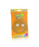 Scrub Daddy Sponge Holder - Daddy Caddy - Suction Sponge Holder for Smiley Face Sponge , Non-Slip Suction Cups, Sink Organizer for Kitchen and Bathroom, Self Draining, Dishwasher Safe - 1ct 1 Count (Pack of 1) - Buy Online on GoSupps.com