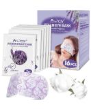 ProCIV 16 Packs Steam Eye Mask Heated Eye Mask Warming Eye Mask Self Heating Sleep Mask for Dry Eyes Fatigue Disposable Moist Hot Eye Mask Sleep Gift Set for Women/Men/Mum/Dad(Lavender) - Buy Online on GoSupps.com