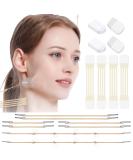 Face Neck Lift Tapes - 12 Elastic Bands & 60 Face Tapes for Wrinkle-Free, Firm Skin - Buy Online on GoSupps.com