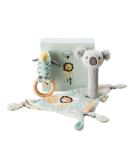 Nuby Animal Adventures Baby Gift Set 3-Piece Keepsake Set | Comforter, Squeaker & Rattle | Suitable from Birth - Buy Online on GoSupps.com